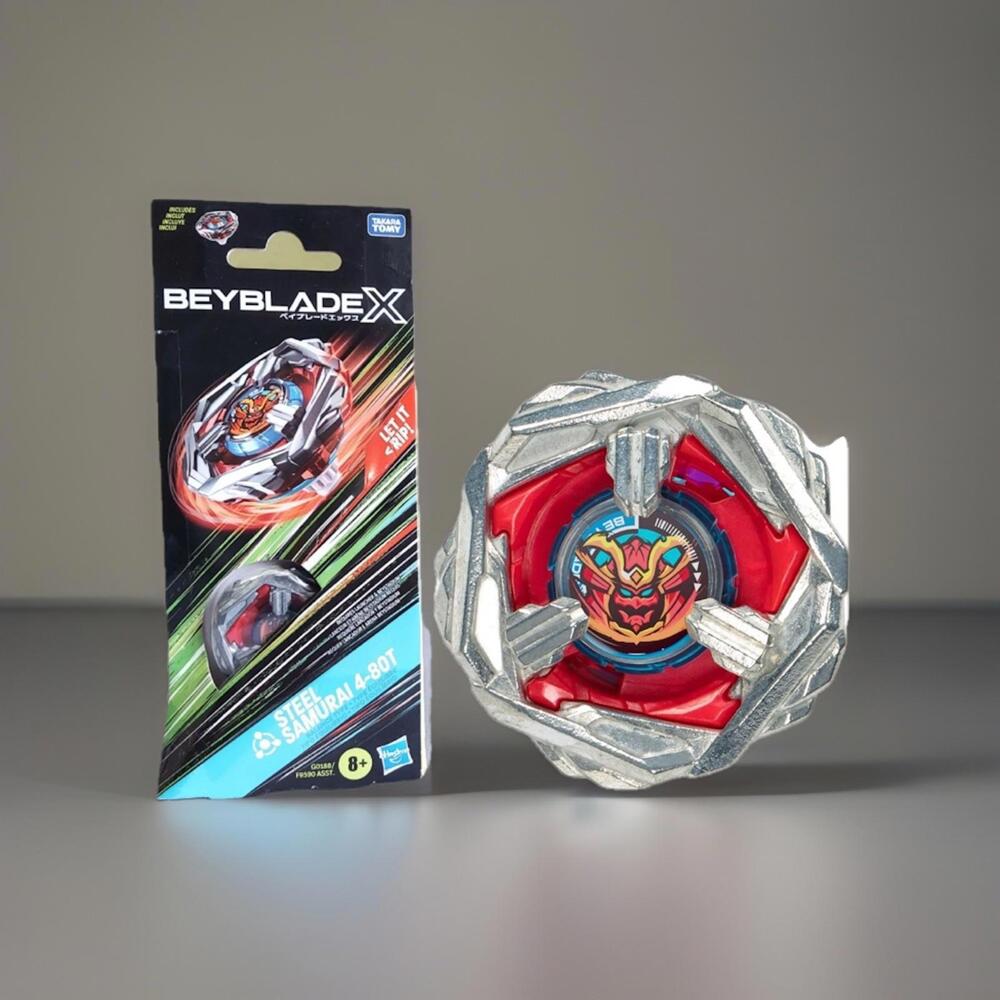 Beyblade X Steel Samurai 4-80T Takara Tomy New Sealed